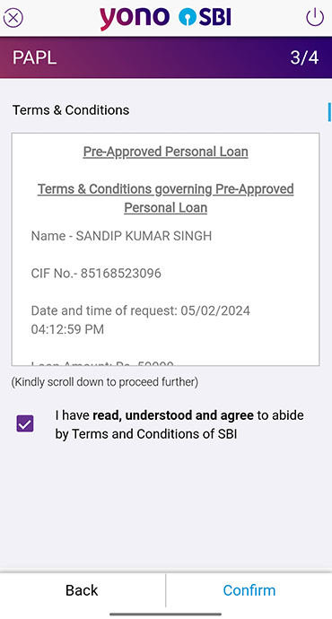 how to get a pre approved personal loan using yono sbi app 6
