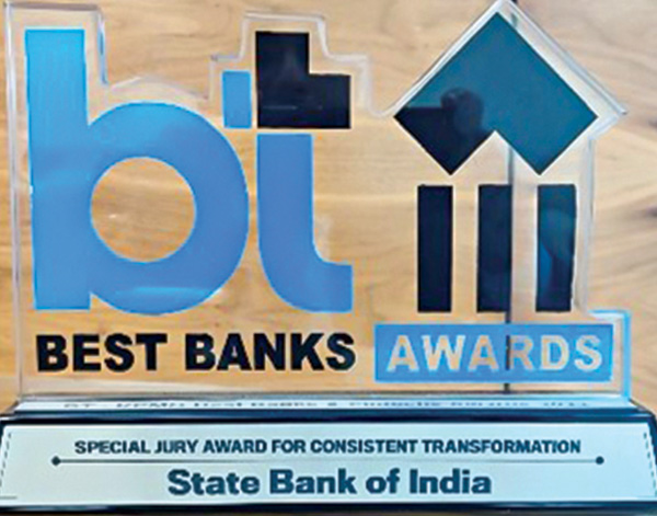 Special Jury Award for Consistent Transformation from BT-KPMG Best Banks & Fintechs Awards 2022